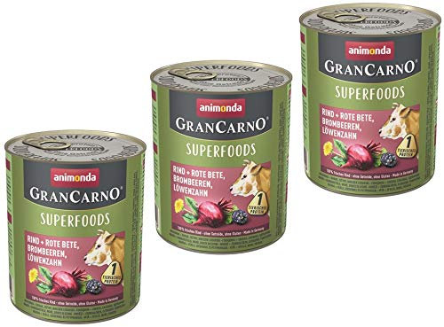 animonda 800gx6 Rind+R.Bete+Bromb.+Löwenz.Gran Carno