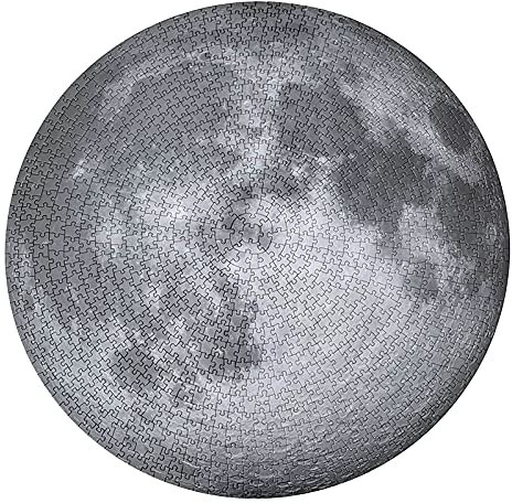 Larcele Puzzles für Erwachsene Puzzle für Kinder ab 14 Jahren 1000 Teile Weihnachten Geschenk YZPT-03(9801, 1000 Teile, Mond)