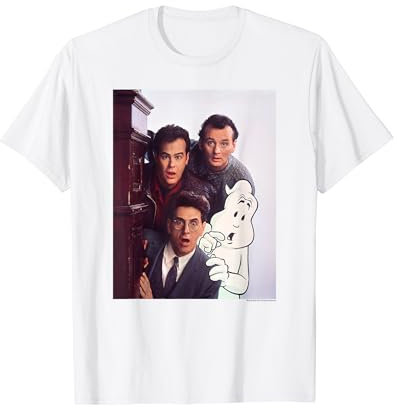 Ghostbusters Gruppenfoto mit Geist T-Shirt