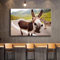 MHLCMG Animal Art Mule Esel Leinwand Malerei Bilder Wandkunst Landschaft Poster Kunstdruck Bild Wand Wohnzimmer Schlafzimmer Dekor Kein Rahmen (80X120CM)