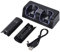 Station de Charge Double pour Batterie de Télécommande de Jeu Wii, Chargement Facile, Connexion d'alimentation Pratique et (Black)