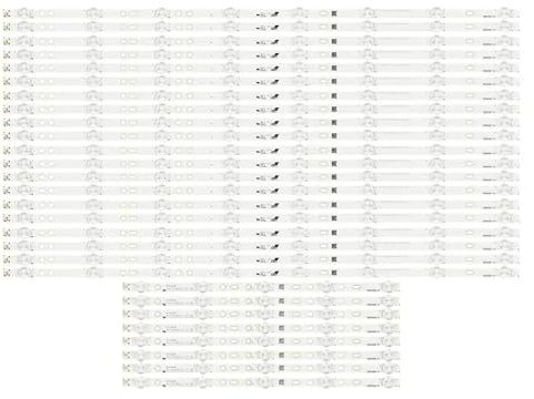 HAJMGUMC Bandes LED adaptées for SONY 75 TV KDL 75W850C KDL 75W855C KDL-75W850C KDL-75W855C S750HF59 750TV07 V1 750TV08 V1