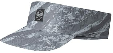 BUFF®| Kappe Pack Speed Männlich Weiblich Erwachsene Flexibel, UPF50, Reflektierendes Element, Komfortabel, Dehnbar, Laufen, Belüftung, Faltbar, Einheitsgröße, Bleu Ash