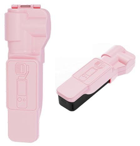 Fenmaru Protective Case for DJI OSMO Pocket 3, Gimbal Camera Display Protective Cases Lens Cap for DJI OSMO Pocket 3 Accessories, pink, simplicity