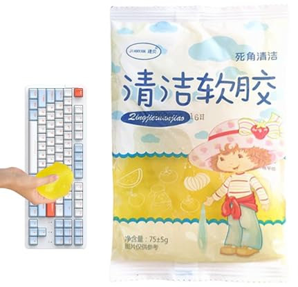 Car Slime For Cleaning - Keyboard Dust Cleaner | Multifunctional Auto Slime Cleaner, Effective Automotive Dust Gel For Auto Laptop Home Car
