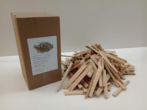 Legnetti accendifuoco in faggio, per camino e stufa a legna 0,016 Mc CIRCA 5-6 KG