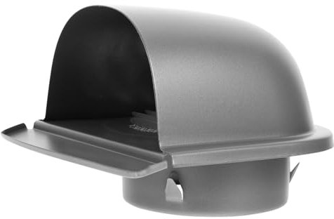 Gadpiparty Edelstahl Air Vent Cover U-förmig Lüftungsgitter Mit Wetterschutz Regenhaube Robust Für Außenwand Abluft Entlüftung Wandmontage Geeignet Für Küche Bad Abluftventilator