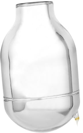 TOPBATHY Universal 1.0l Insulated Glass Liner Thermal Water Kettle Replacement Flask Liner Compatible Small Mouth Hot Water Bottles for Home and Office Use