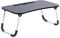 OHS Lap Tray, Wooden Laptop Stand For Bed & Sofa with Foldable Legs Laptop Table For Working From Home Portable & Sturdy Breakfast Desk Stand, Charcoal-60x35x26cm