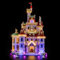 YEABRICKS LED Licht für 43263 Disney Das Schloss aus „Die Schöne und das Biest“ Bausteine Modell (Bausteine Set Nicht enthalten)