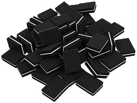 Ipetboom 50Stücke Nail Buffer Sponge Files For Manicure And Pedicure Portable Nail Polishing Tools For Home And Salon Use Durable And Easy To Use