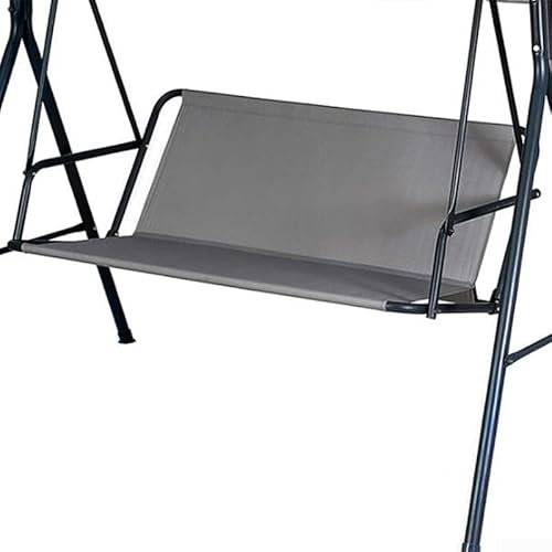 Replacement Garden Swing Seat Cover, 600D Oxford Fabric Garden Swing Chair Cover Outdoor Grey(85cm*48cm*48cm)