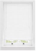 White PVC Venetian Blind 25mm Slats - Easy Fit & Trimmable - 55 x 152cm | White PVC Venetian blind with 25mm slats with standard drop. Easy to fit and trimmable. Ideal for kitchens and bathrooms.