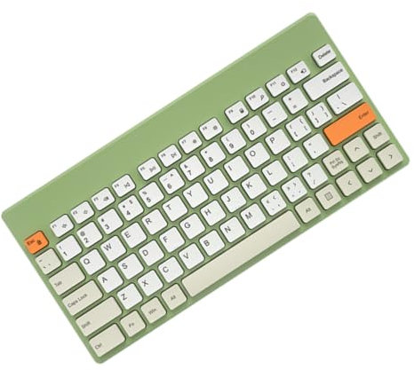 Operitacx Clavier Mécanique Filaire pour Pc Clavier Compact et Silencieux pour Bureau et Gaming