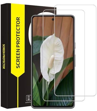 Carantee 2 Stück Schutzfolie für Panzerglas für Google Pixel 7 5G, 0.33mm Kristallklar Ultrabeständig Google Pixel 7 Folie, 2.5D Passt Perfekt Stoßfänger Pixel 7 5G Panzer Schutz Glas