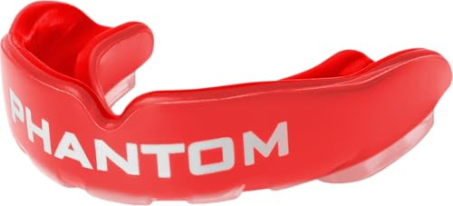 Phantom Mouthguard APEX Zahnschutz für Kinder - Boil & Bite Mundschutz für Kampfsport, MMA, Boxen und Muay Thai - Rot
