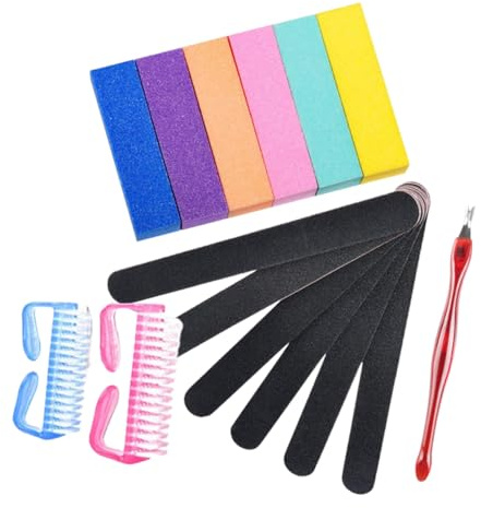 Ipetboom Schleifblock Für Nägel Nagelfeile-set Doppelseitige Nagelpuffer Nagelschleifblock Zubehör Für Nagelkunst Geeignet Für Finger Und Zehennägel