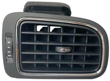 Dashboard Lüftungsdüse Dash AC Air Outlet Vent Grill Für VW Für Polo 5 6R Für GTI Mk5 Fließheck Für GTS 2014-2018 6R0819703 6R0819704(Glossy Black-Right)