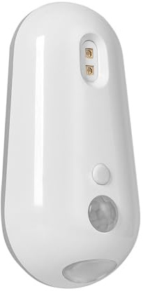 TASBER Self Cleaning UV Toilet Sanitiser and Night Light, Motion Sensor Toilet Light with UV Steriliser, Rechargeable Toilet Night Light, Adhesive Bathroom Light for Home Bathroom