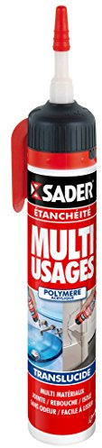 Sader Gâchette de Mastic Multi-Usages Translucide 200ml