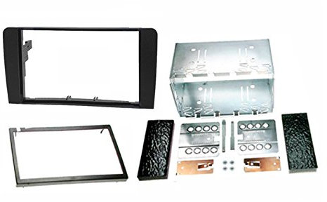CARAV 40-177 * 2-DIN Marco de plástico para Radio para Audi A3 (8P/8PA) 2003-2008
