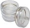 Clear Castor Cups 38mm Protect Wooden, Laminate, Tiled Floors and Carpets from Wheel Damage and Scratches Caused by Chair, Bed, Sofa and Table Legs (4, Small)
