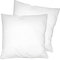 Moon Luxury 2er Pack Perkal Füllkissen, Innenkissen, Sofakissen ca. 40x40cm - 260g mit Hülle aus 100% Baumwolle (fest)