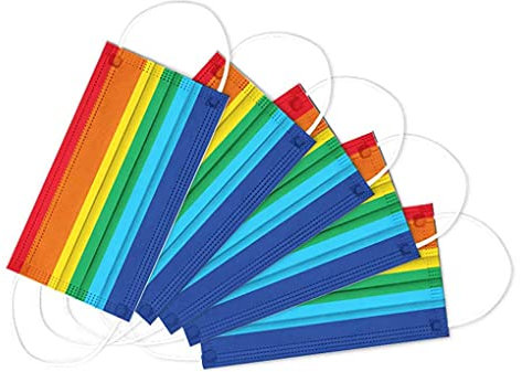 Zentto 50 Stück Regenbogenfarbe für Erwachsene