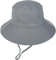 Malaxlx Unisex Kleinkind Sonnenhut Grau Fischerhut Kinder Sommerhut Breiter Krempe Strandhut für 2-6 Jahre Mädchen Jungen