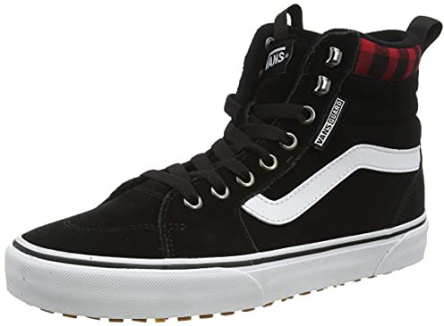 Vans Herren Filmore Hi Vansguard Sneaker, Suede Black Red Plaid, 39 EU