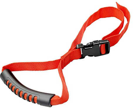 Bentolin Handgriff, verstellbar, stehend, Sicherheitsgriff, geeignet für ältere Menschen und Assistenzhilfe, Behinderungshilfe (rot)