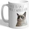 I Love Mugs - I Used to Smile Until I Worked Here - Grumpy Cat - Mug, Ceramic, 11fl.oz.
