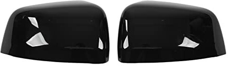 Rückspiegelgehäuse, KIMISS Ersatz für Grand Cherokee WK2 WL 2011‑2022 Türrückspiegelabdeckungsaufkleber, Glänzend Schwarz, Außenspiegelgehäuseschutz