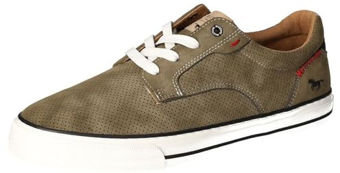 MUSTANG Herren bequemer Schnürschuh für gemeinsame Ausflüge 4198-301, Größe:44 EU, Farbe:Grün