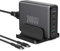 AVUMDA 240W Chargeur USB C GaN 140W PD3.1 100W PD3.0 4 Ports Chargeur Rapide Station de Charge Compatible avec MacBook Pro 16 Air iPad Pro Air iPhone 15 Samsung Galaxy Dell Switch (Câble 240W inclus)