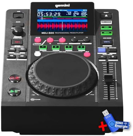 Gemini MDJ-500 Professional USB Media Player BPM CUE MIDI Player+32GB USB Flash Drive