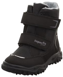 Superfit Jungen Husky Sympatex 1-006081 Schneestiefel, Schwarz Hellgrau 0000, 33 EU