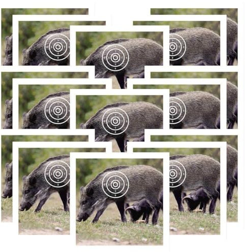 Dianzan Bogenschießen-zielpapier, 20 Stück, Wildschwein, Bogenschießen, Dartscheibe, Papier, Jagd, Bogenschießen, Kit, Standard-vollring-einzelpunkt-zielfläche