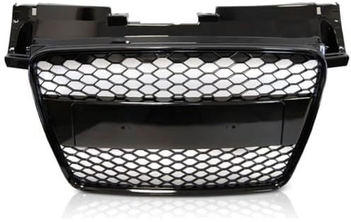 GHCPMQ Kühlergrill für Audi TT 8J 2006-2014,Grills Zubehör Frontgrill Kühlergitter Rippen Autoteile