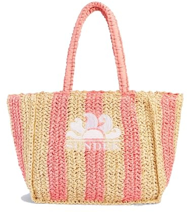 Sundek Borsa mare AW743ABPA100 Vita Paper STR A3700 Col. Rosa Rosa/TU