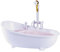 Tasse Smoothie Kalter Wein Badewanne Kreativer Behälter Cocktailgläser Küche, Esszimmer Keramik-Badewannenschale Cocktailbecher: Neuheit Badewanne Weingläser Cocktail Sorbet Smoothie (white, One Size)