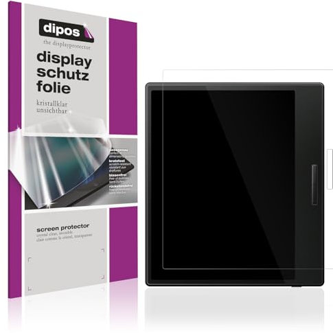 dipos I 2x Schutzfolie klar kompatibel mit Onyx Boox Go Color 7 Folie Displayschutzfolie