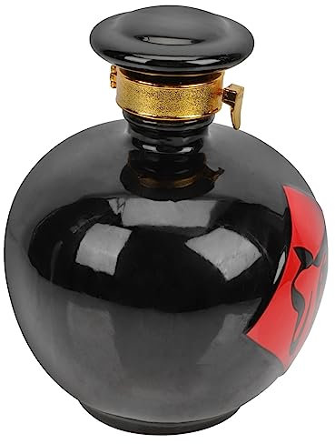 LALADEFIEE Versiegelter Keramik-weintopf Vintage Stil Luftdichtes Robustes Keramikgefäß Für Hausgebrauch Fördert Reifung Dekorativer Retro Weinbehälter Fassungsvermögen Stilvolle Tischdekorat