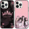 nurkorki 2 Stück Handyhülle für Apple iPhone 13/iPhone 14 Hülle 6.1 Zoll, Kpop Sängergruppe Lisa Rose Jenny Jisoo Ästhetik mit Motiv Designs Case Schutzhülle Stoßfest TPU Weich Ultra Dünn Cover