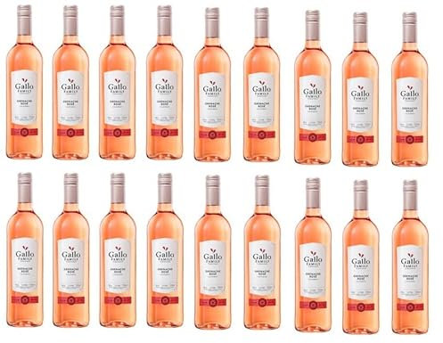 18 Flaschen Grenache rose Californien a 750ml Gallo Winery + Space Riegel von onlineshop Bormann
