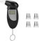 Alkoholtester, Alkoholtester Polizeigenau,Polizeigenau Alkoholmessgeräte ,Promilletester mit 30 Mundstücke, Professioneller Tragbarer Alkoholtester,Alkohol Tester Mit LED-Display Digital Schnell