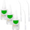 Pegamento Fuerte,50g Super Glue Universal,Pegamento Universal Extra Fuerte,Pegamento Instantáneo,Adhesivo Instantáneo,Pegamento Extrafuerte Transparente,Pegamento de Aceite, joyas, madera, etc (3pcs)