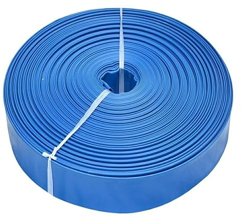 PVC Schlauch 2 50 m IBO Pumpenschlauch Flexibler Wasserschlauch Flachschlauch