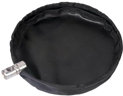 Gralara 6.5 Inch Oxford Cloth Fly Tying Waste Basket,Removable Fishing Line Tray
