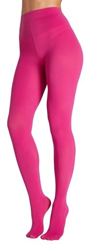 Seidiva Collant Femme Opaque 80 Deniers, Collants Mat Plus de 25 Couleurs Unies, Doux et ultra Extensible